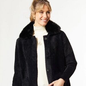 Coco + Carmen Willow Coat & Ear Warmers NWT